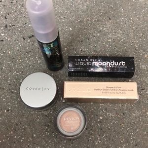 Urban Decay Stila Revlon Eyeshadow bundle NIB